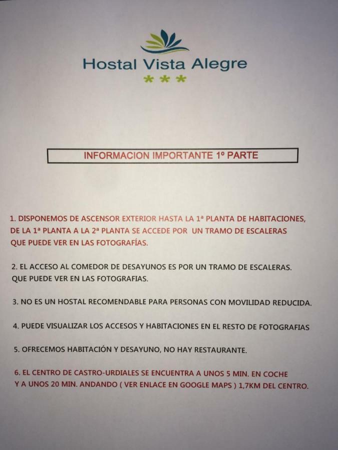 Hostal Vista Alegre Castro Urdiales Esterno foto